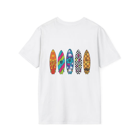 Surfboard row - Unisex Tee