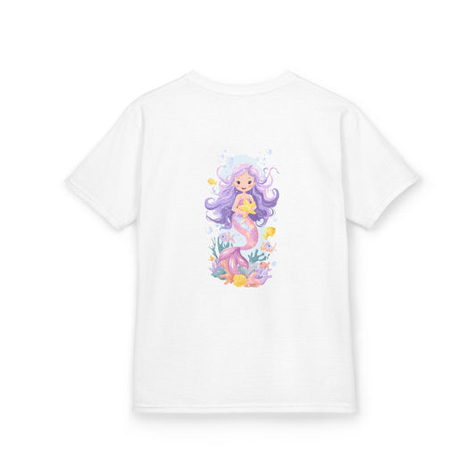 Cute Purple Mermaid - Kids Tee