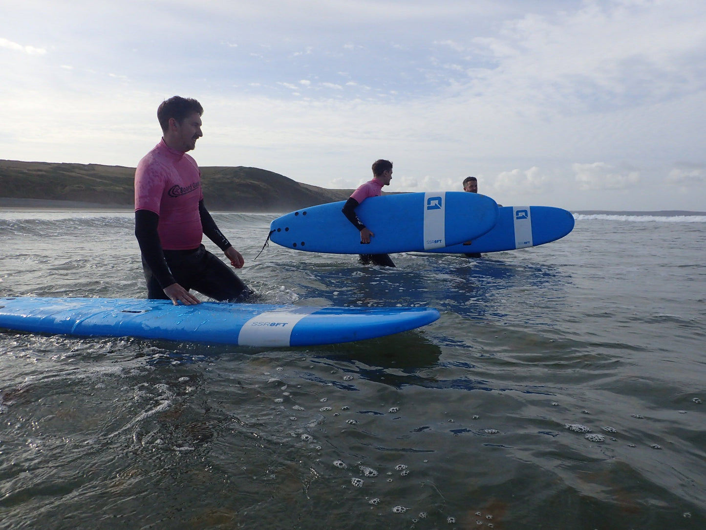 7ft x 25in Beginner Surf School / Rental Softboard Surfboard - EXTRA WIDE (SSR)