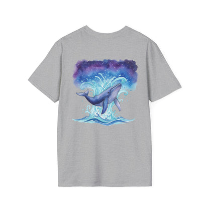 Whale Night Sky - Unisex Tee
