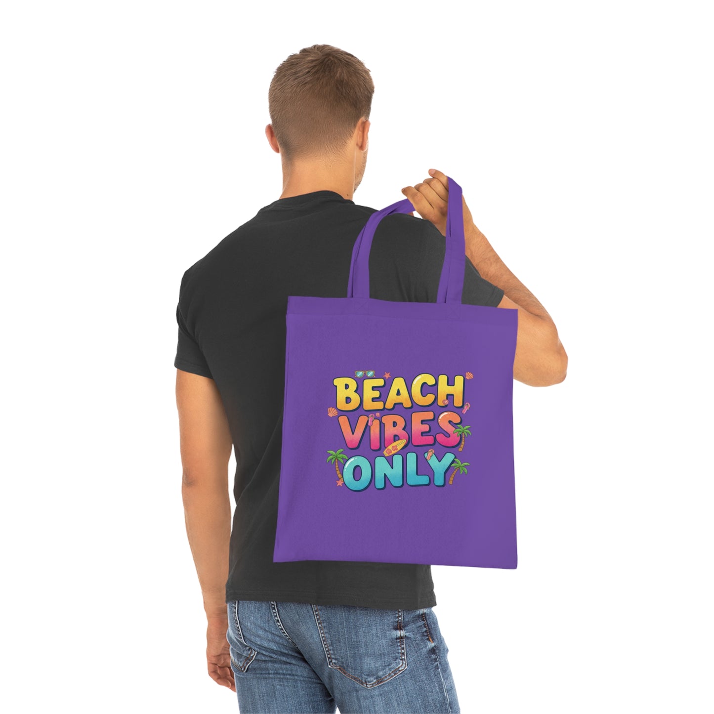 Beach Vibes Only - Cotton Tote Bag