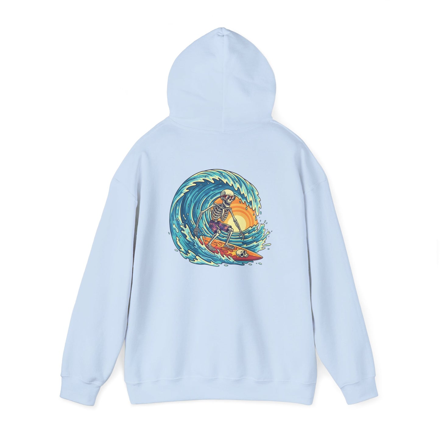 Surfing Skeleton - Unisex Hoodie