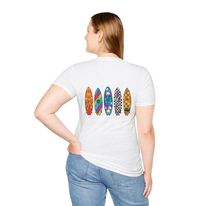 Surfboard row - Unisex Tee