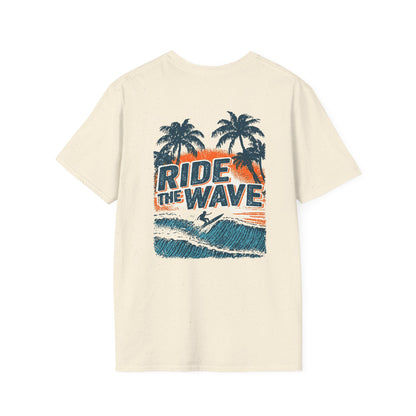 Ride The Wave Retro - Unisex Tee