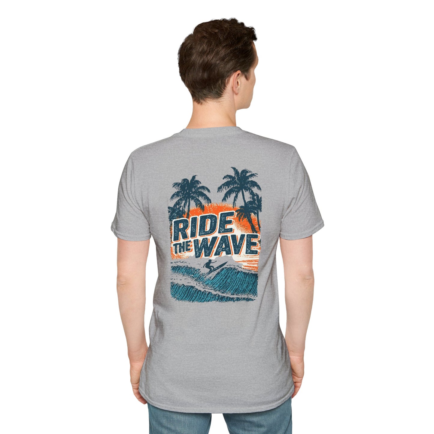 Ride The Wave Retro - Unisex Tee