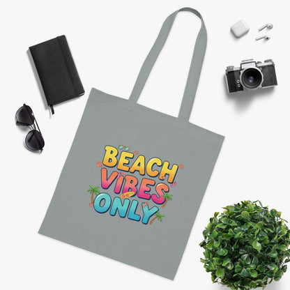 Beach Vibes Only - Cotton Tote Bag