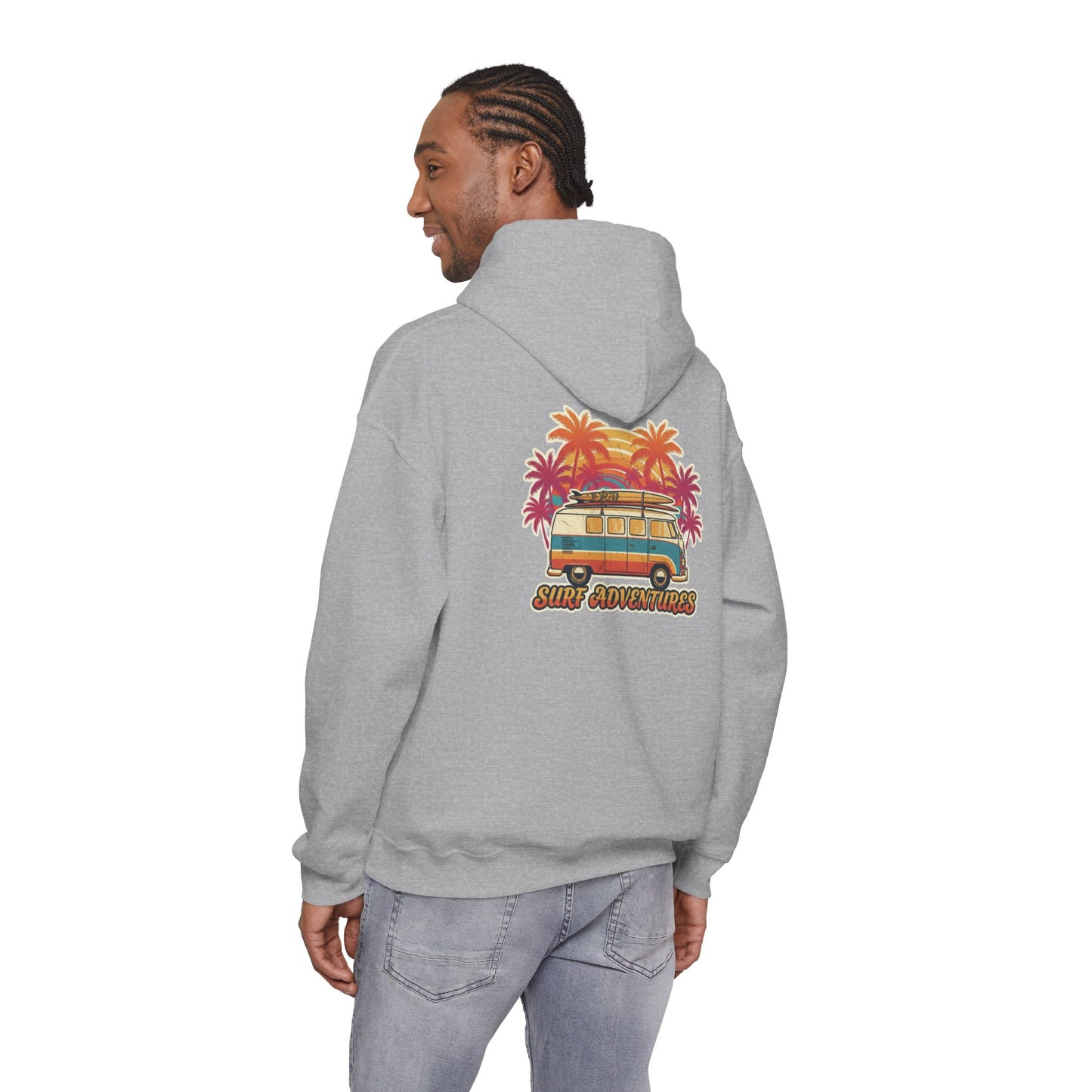 Surf Adventures Camper - Unisex Hoodie