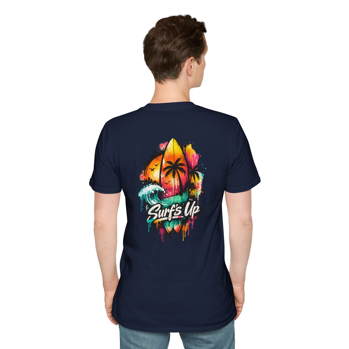 Surf's Up Spray Paint - Unisex Tee