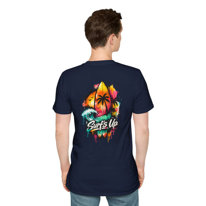 Surf's Up Spray Paint - Unisex Tee