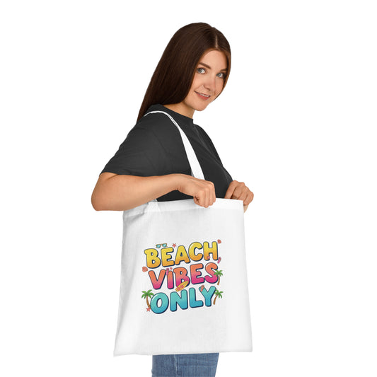 Beach Vibes Only - Cotton Tote Bag
