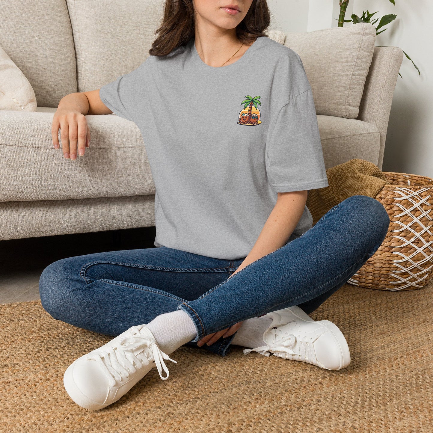 Candy Skull Surfer - Unisex Tee