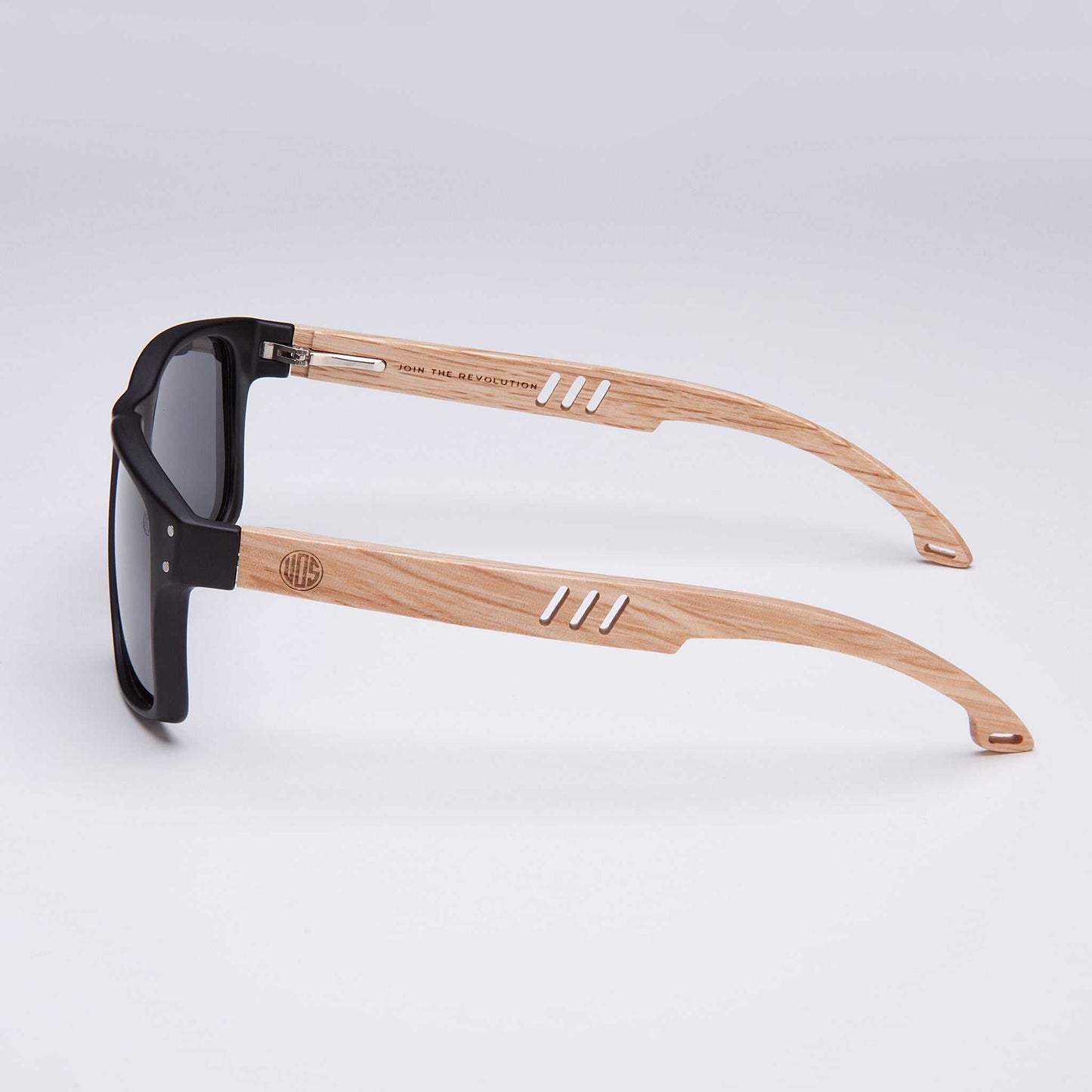 Bells Beach – Mens Polarised Sunglasses with Real Wood Arms