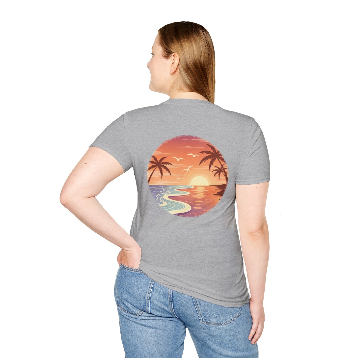 Sunset Seashore - Unisex Tee