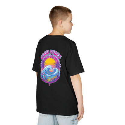 "Good Vibes" Psychedelic Hippy - Kids Tee