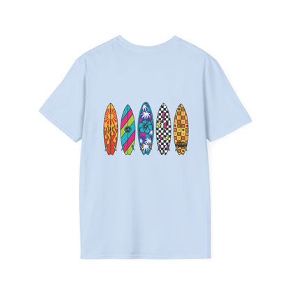 Surfboard row - Unisex Tee