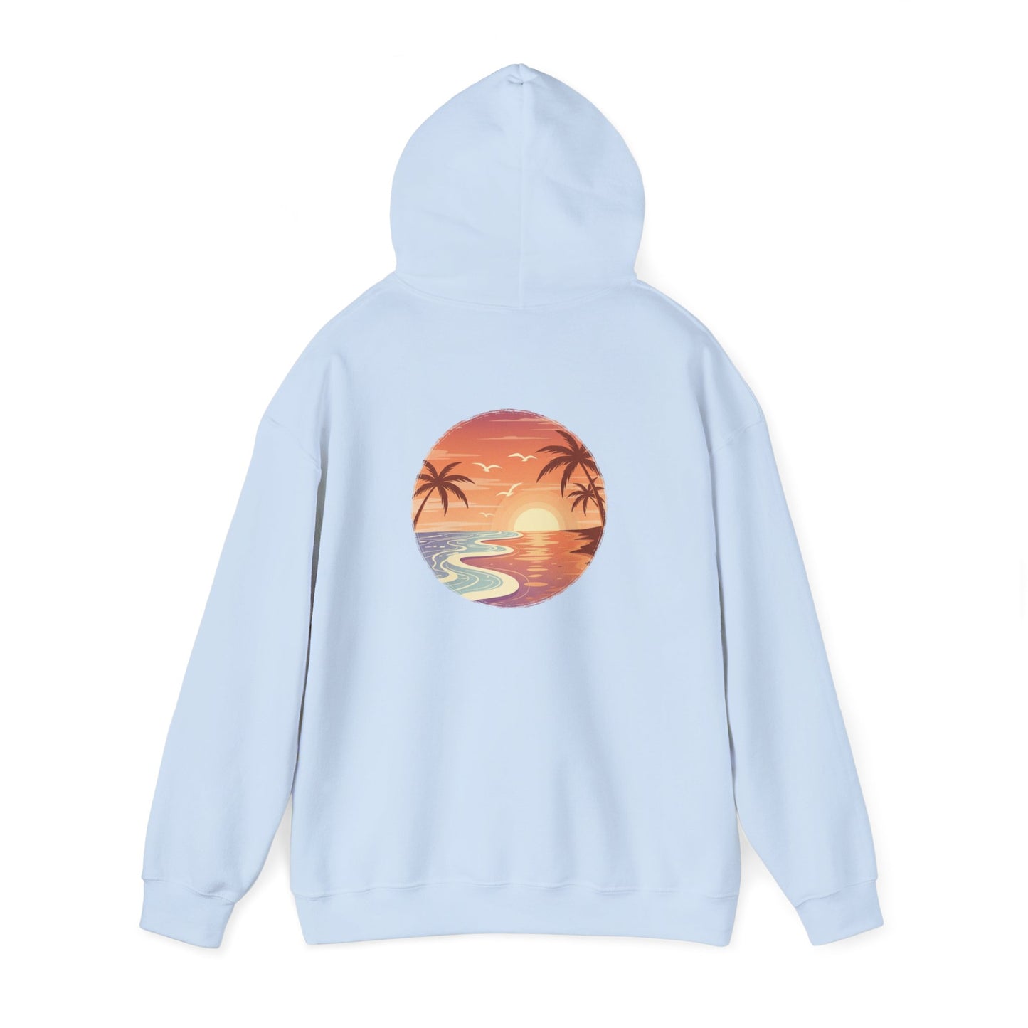 Tropical Sunset Beach - Unisex Hoodie