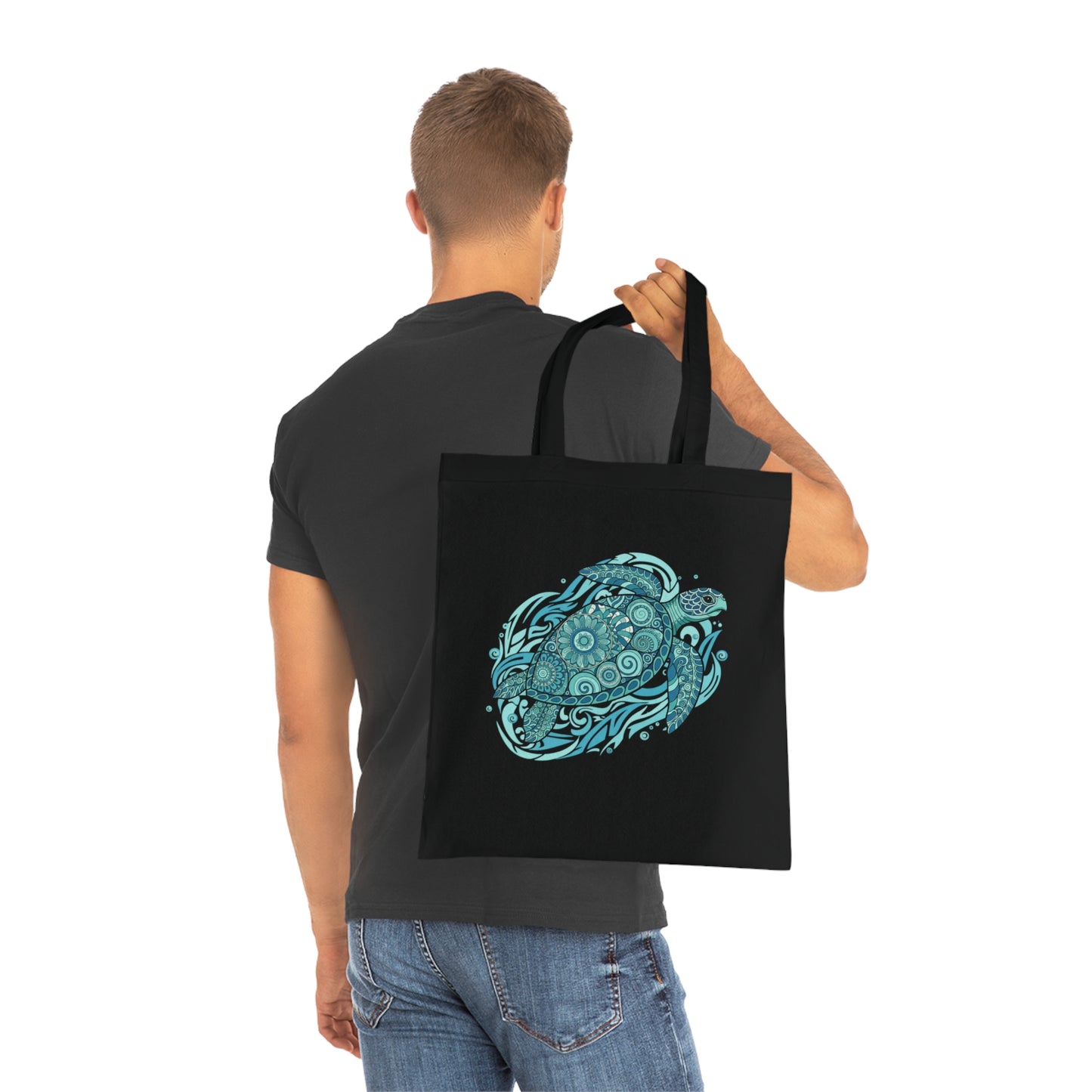 Sea Turtle - Cotton Tote Bag