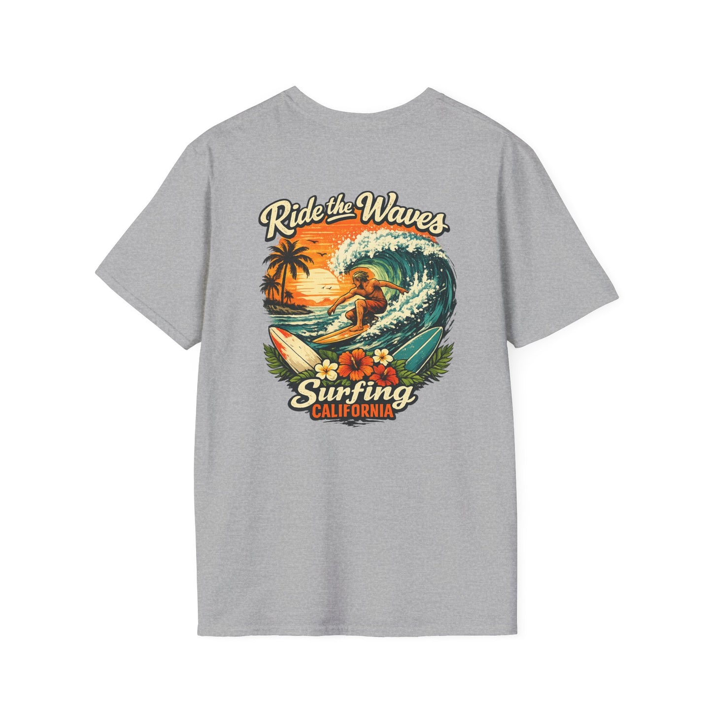 Surfing California - Unisex Tee