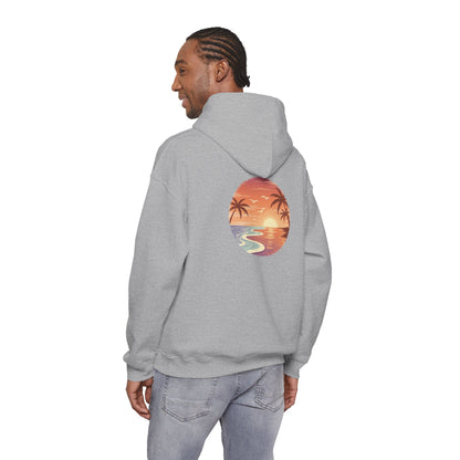 Tropical Sunset Beach - Unisex Hoodie