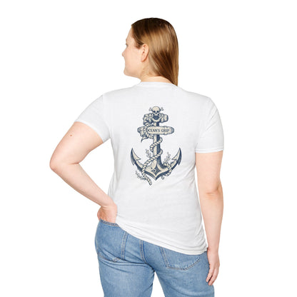 Oceans Grip Anchor - Unisex Tee