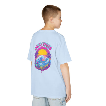 "Good Vibes" Psychedelic Hippy - Kids Tee