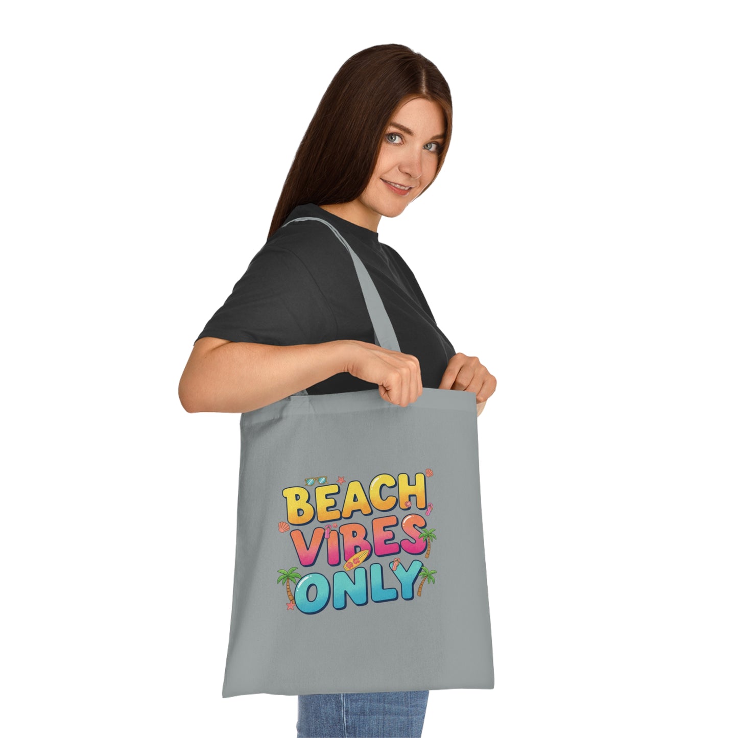 Beach Vibes Only - Cotton Tote Bag