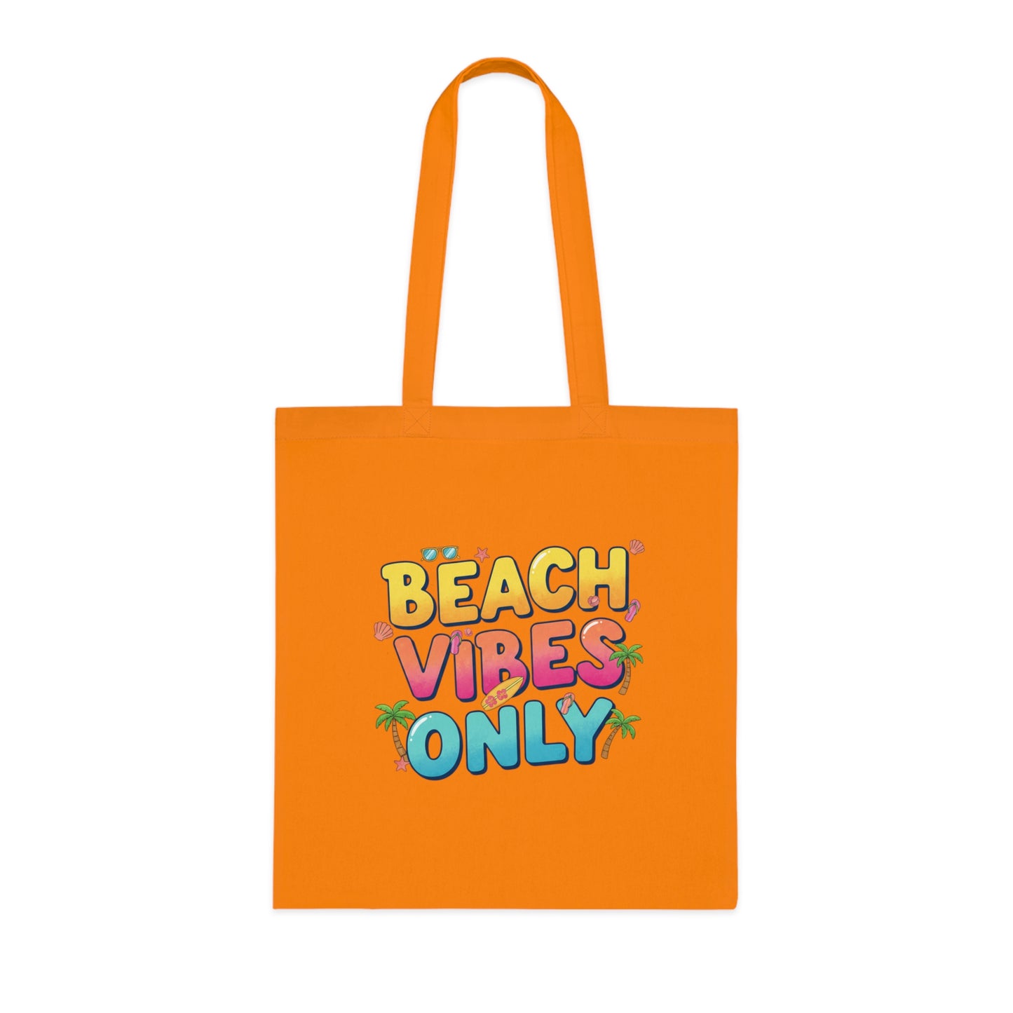 Beach Vibes Only - Cotton Tote Bag