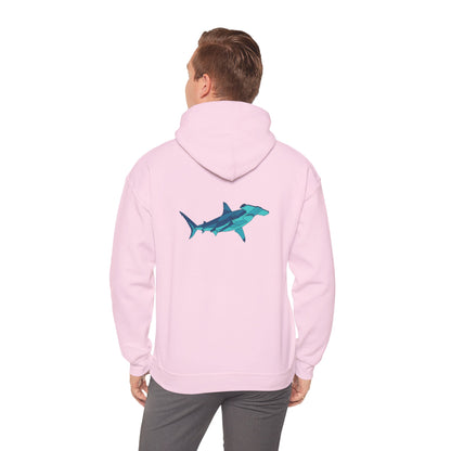 Geometric Hammerhead - Unisex Hoodie