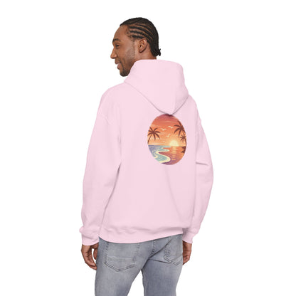 Tropical Sunset Beach - Unisex Hoodie