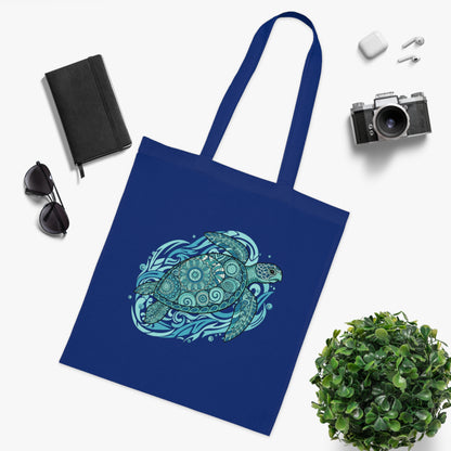 Sea Turtle - Cotton Tote Bag