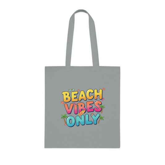 Beach Vibes Only - Cotton Tote Bag