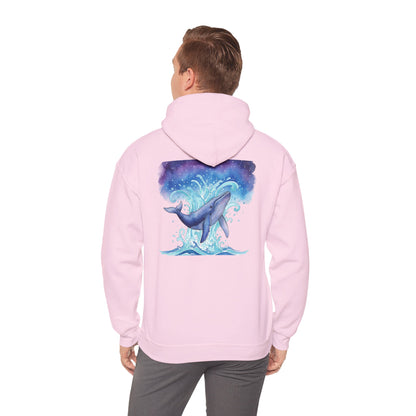 Whale Night Sky - Unisex Hoodie