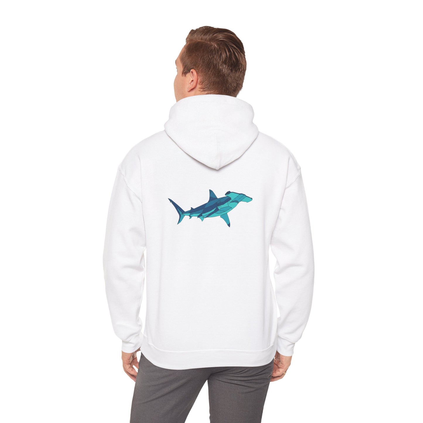 Geometric Hammerhead - Unisex Hoodie