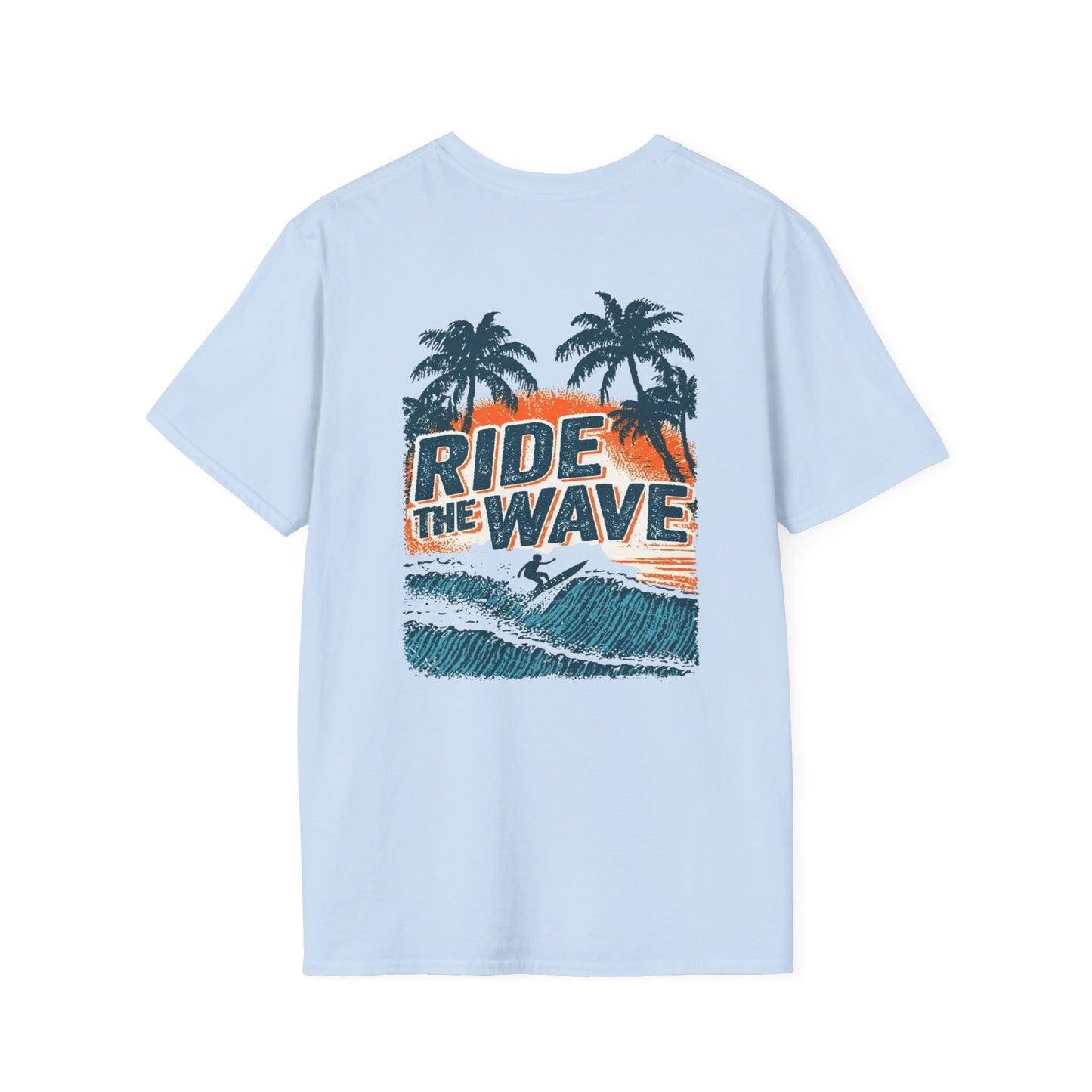 Ride The Wave Retro - Unisex Tee