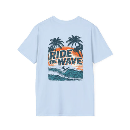 Ride The Wave Retro - Unisex Tee