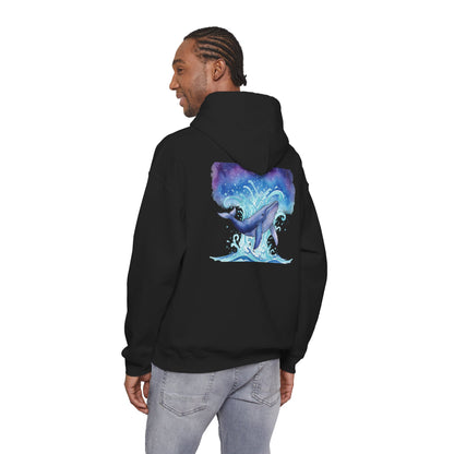 Whale Night Sky - Unisex Hoodie