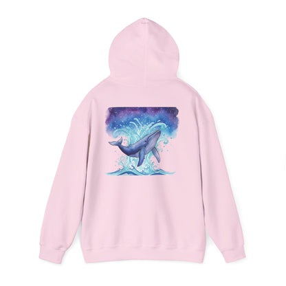 Whale Night Sky - Unisex Hoodie