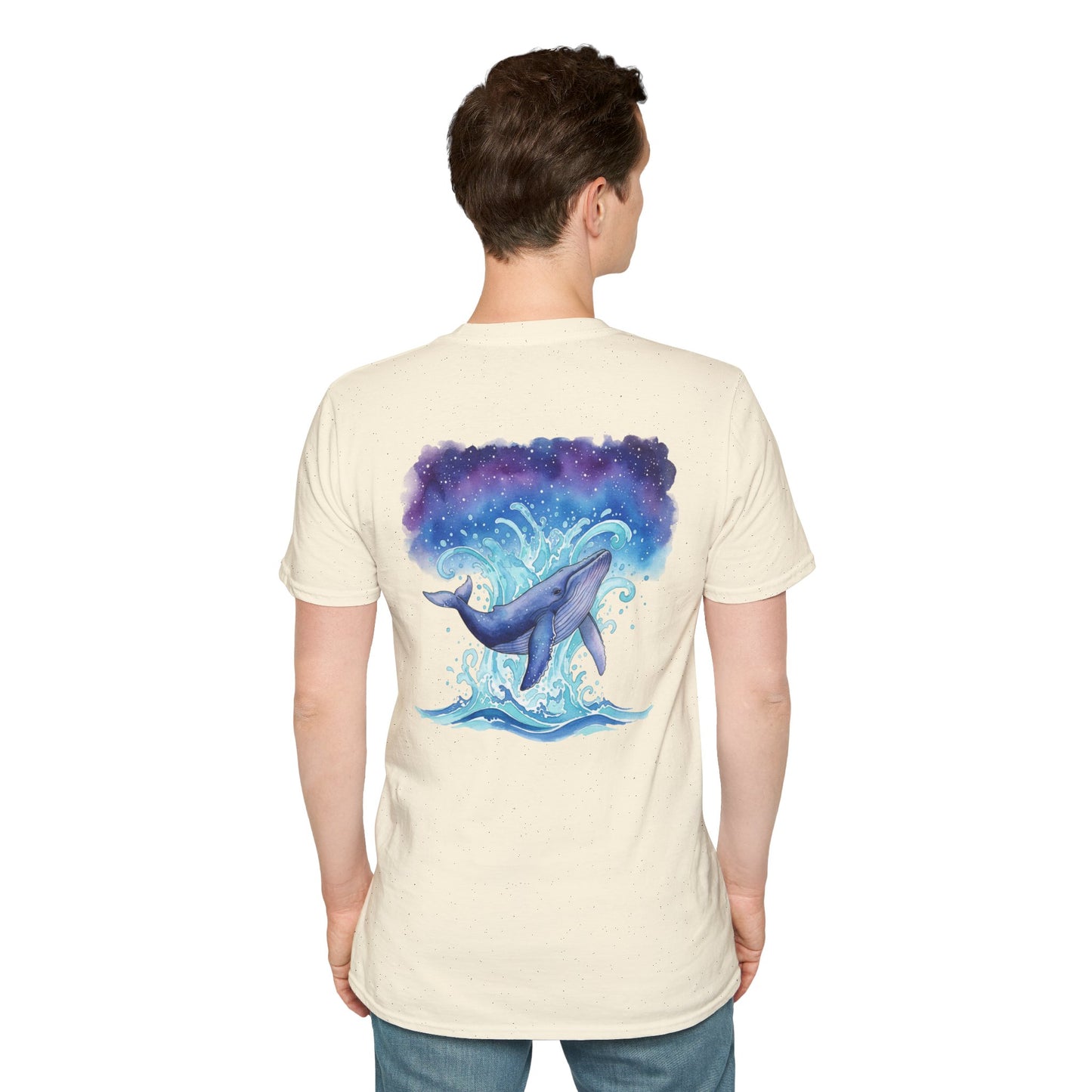 Whale Night Sky - Unisex Tee