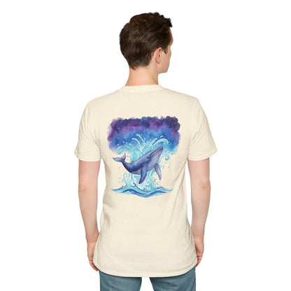 Whale Night Sky - Unisex Tee
