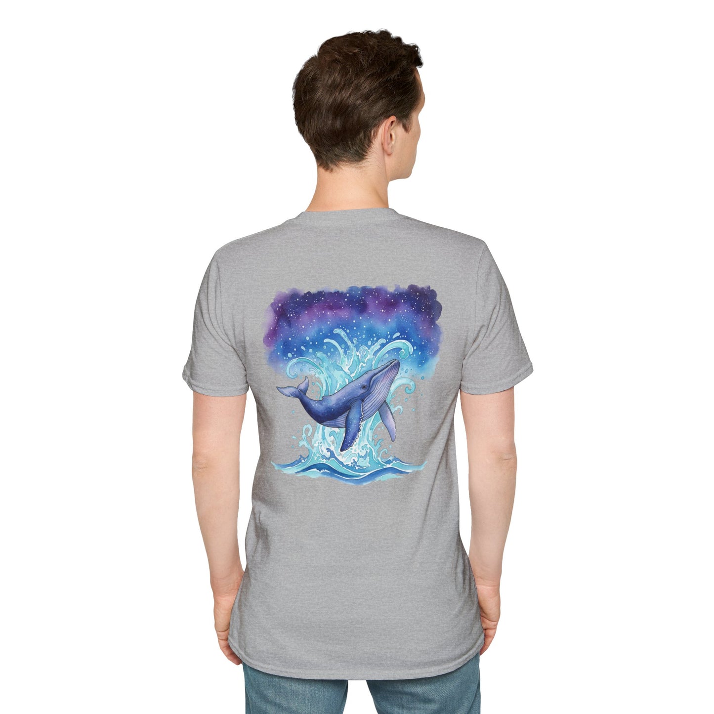Whale Night Sky - Unisex Tee