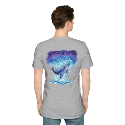 Whale Night Sky - Unisex Tee