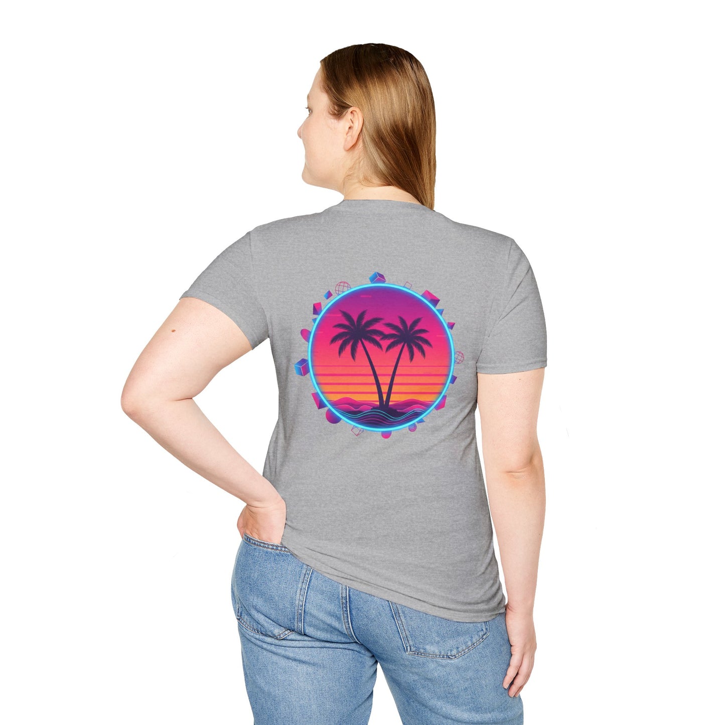 Sunset Palm - Unisex Tee
