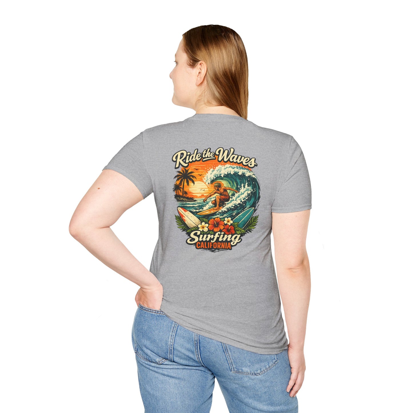 Surfing California - Unisex Tee