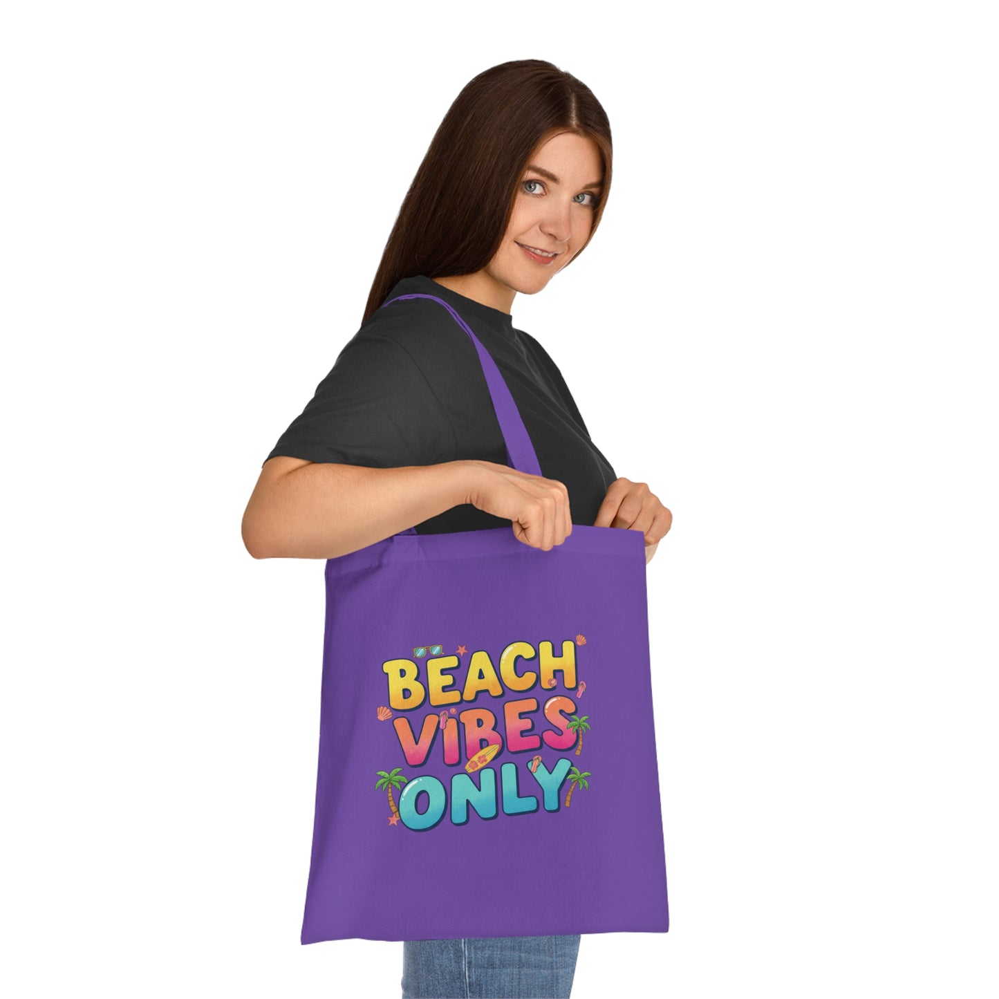Beach Vibes Only - Cotton Tote Bag