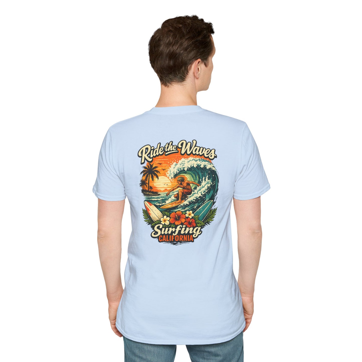 Surfing California - Unisex Tee