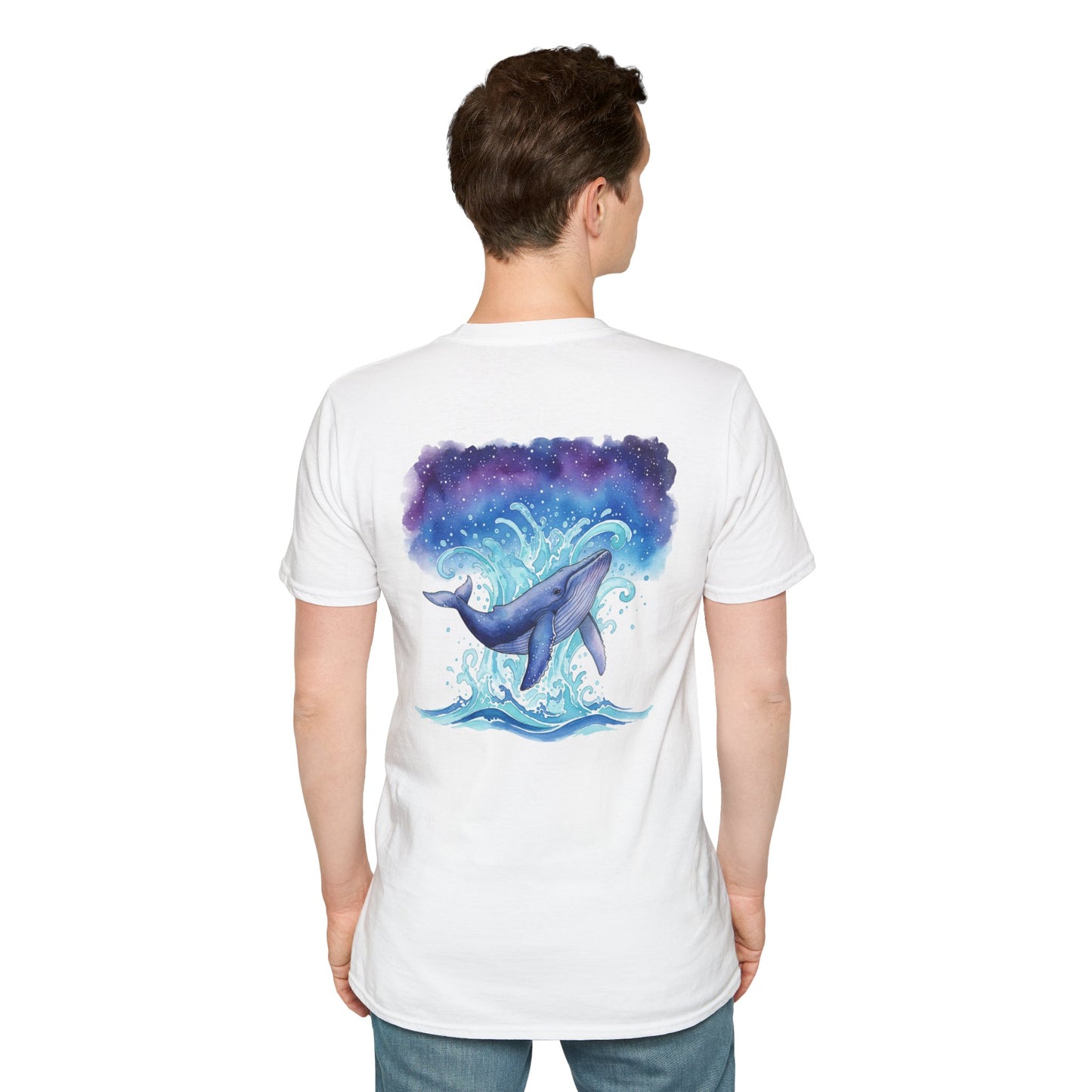 Whale Night Sky - Unisex Tee