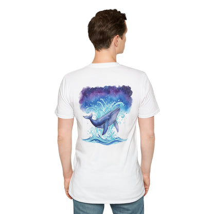 Whale Night Sky - Unisex Tee