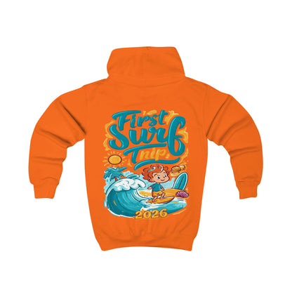 "First Surf Trip 2026"  - Kids Hoodie