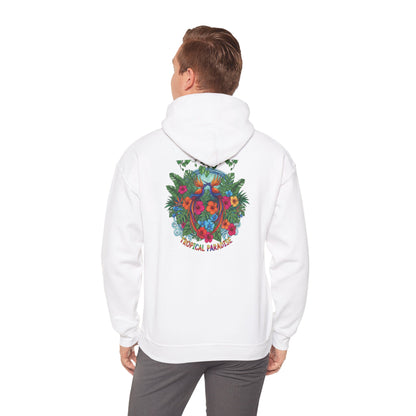 Tropical Paradise Floral - Unisex Hoodie