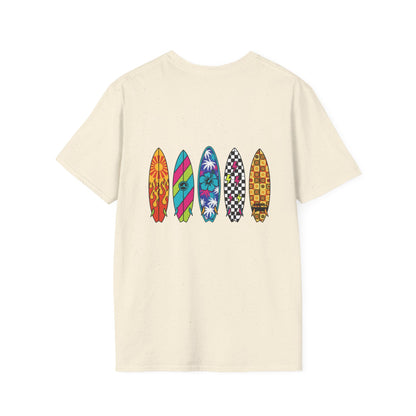 Surfboard row - Unisex Tee